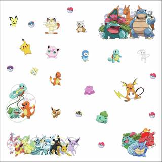 Pokemon Favorit Wallstickers
