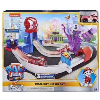 Paw Patrol Movie True Metal City Rescue Playset