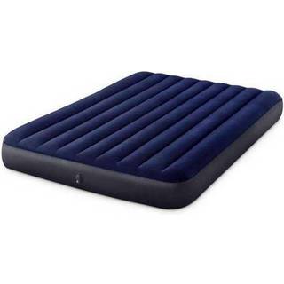 Intex Klassisk Downy Luftmadras 152x203x25 cm