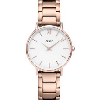 CLUSE Minuit Trio Link Rose Gold Watch
