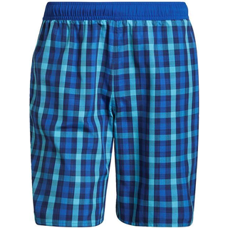 Classic-Length Check badeshorts - Team Navy / Royal Blue - S