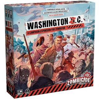 Zombicide 2: a upplagan Washington Z.C. Brädspelutvidgning - Nya kampanjer och nattlägeutmaningar! Cooperative Tabletop Miniatures Strategy Game