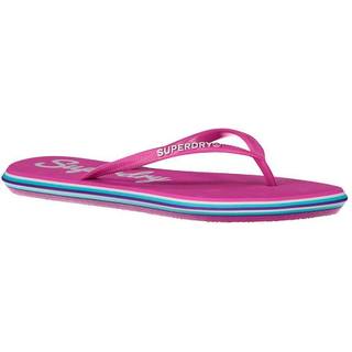 Superdry Rainbow Sleek klipklapper med neon