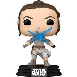 Star Wars Episode IX POP! Movies Vinyl Figure Rey w/2 Light Sabers 9 cm