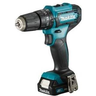 Skruemaskine Makita HP333DSAE; 12 V; 2x2,0 Ah batt.