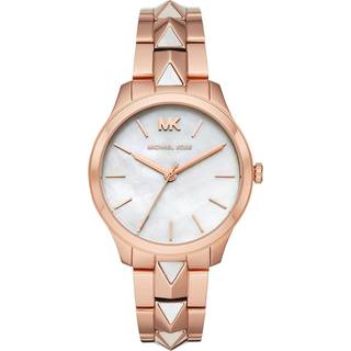 Michael Kors MK6671 Hvid/Rosaguldtonet stål Ø38 mm