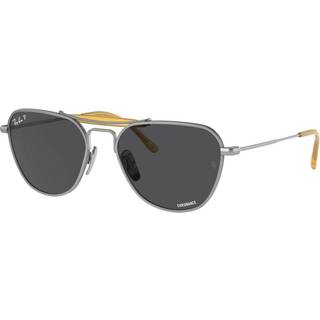 Ray-Ban RB8064 Polarized 9206K8 53 Solbriller Mænd Silver - Brushed Silver - 53mm