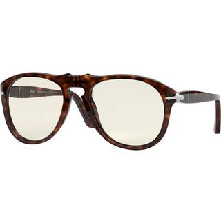 Persol Mand PO0649 24/BL Solbriller Acetat Skildpadde Grå Pilot Fotokromatisk Fotokromatisk
