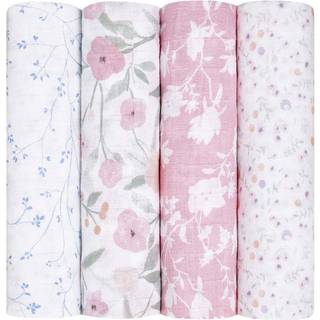 Aden + Anais aden + anais Ma Fleur Large 100% Cotton Muslin Blankets 4 Pack