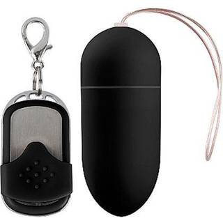 Shots Toys - Opladeligt Vibrator Æg m. 10 vibrationsstyrke-Sort
