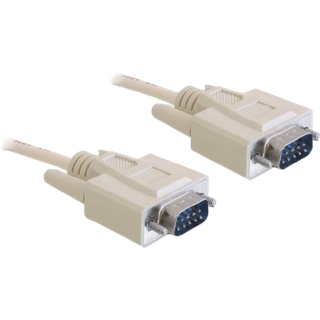 Delock Seriekabel D-Sub 9 han-til-han 2m