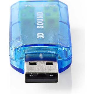 Nedis USB Lydkort 5.1 med 3,5mm stik