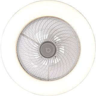 Loftventilator hvid 55,5 cm inkl. LED dæmpbar med fjernbetjening - Clima