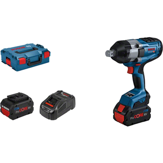 Bosch Professional IMPACT WRENCH GDS 18V-1050 H 2X8.0 PC L-BOXX