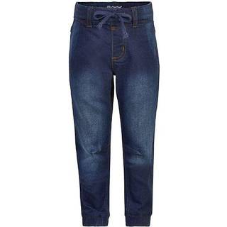 Minymo Drenge Jeans i økologisk bomuld - Dark Blue Denim - 92
