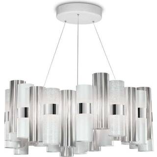 Slamp La Lollo Lysekrone Stor - Loftslamper Lentiflex® Hvid - LALSL00WHT01T00000EU