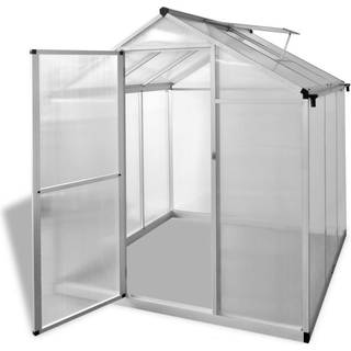 drivhus 3,46 m² forstærket aluminium