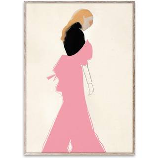 Paper Collective Pink Dress plakat 50x70 cm