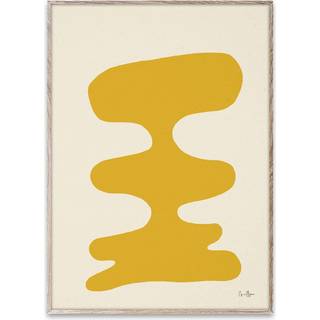 Paper Collective Soft Yellow plakat 30x40 cm