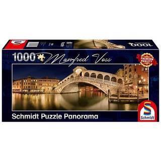 Schmidt Puzzle - Manfred Voss - Panorama: Rialto Bridge (1000 pieces) Floor