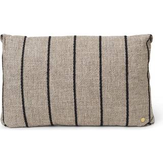 Ferm Living Clean cushion, Pasadena - Sand/black