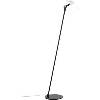 LUXY F0 Glam - Gulvlampe - Metallic Black - Glossy White - Rotaliana