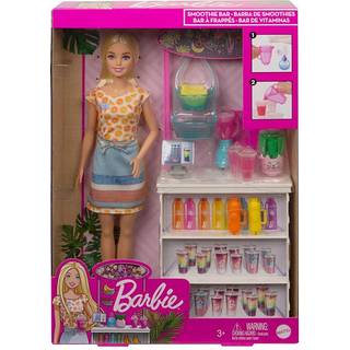 Barbie Dukke m. Smoothie Bar Barbie Dukker og Tilbehør GRN75