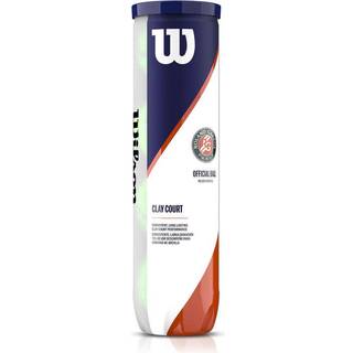 Wilson Roland Garros Clay Court 4 Tennisbolde (4 stk.)
