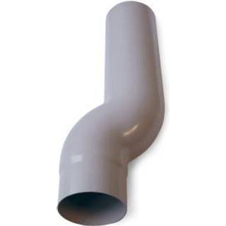 Plastmo nedførsel, PVC, grå - Ø90 mm