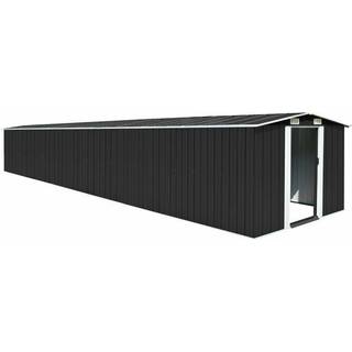 haveskur 257x779x181 cm galvaniseret stål antracitgrå