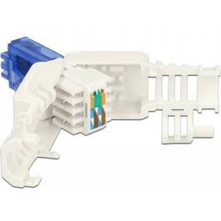 DELOCK RJ45 plug Cat.6A UTP toolfree 2 pieces