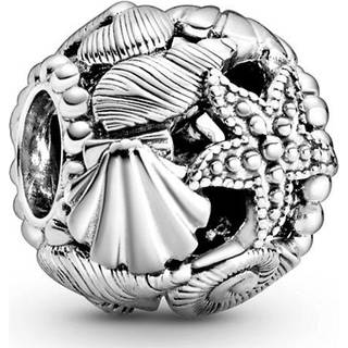 Pandora 798950C00 Silber Charm Offen Seestern, Muscheln und Herzen