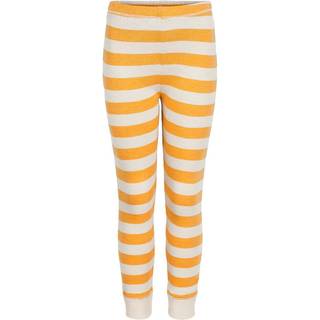 Celavi Leggings Mineral Yellow Striber Viskose/merinould