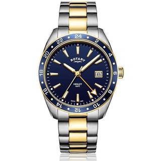 Rotary GB05296/05 Henley GMT Herrenuhr 40mm 10ATM