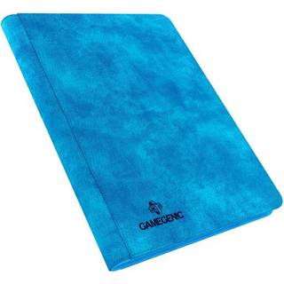 Gamegenic 18-Pocket Premium Zip-Album - Blå - Kortspils Samlemappe