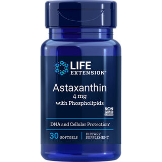 Astaxanthin med fosfolipider, 4mg - 30 softgels