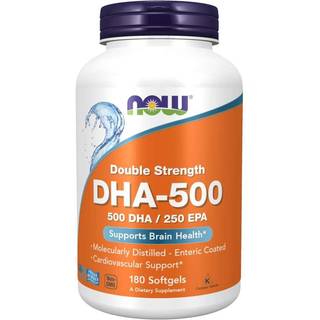 DHA-500, 500 DHA / 250 EPA - 180 bløde kapsler
