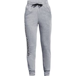 Bukser Under Armour Rival Fleece Joggers 1356487-036 Størrelse YXS