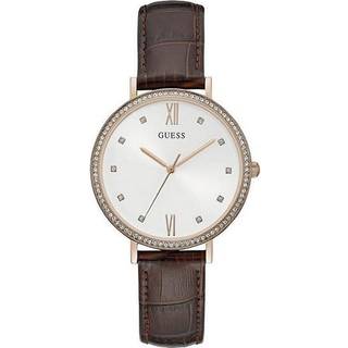 Guess W1153L2 Hvid/Læder Ø38 mm