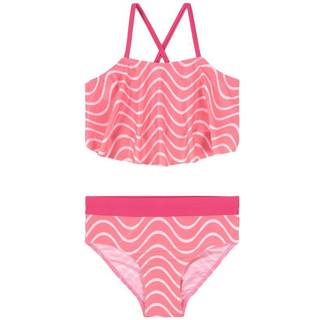 Reima Aallokko Bikini, Neon Pink, 98