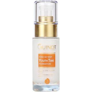 Guinot Youth Time Lysnende og foryngende foundation til et naturlig udseende Skygge 3 30 ml - 30 ml