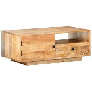 sofabord 90x50x35 cm massivt mangotræ