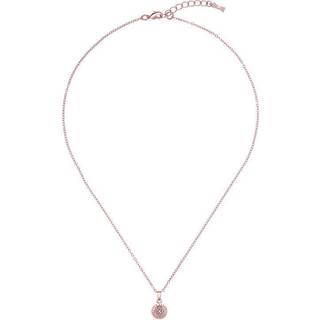 Ted Baker Crystal Mini Button Necklace - Adjustable - Rose Gold