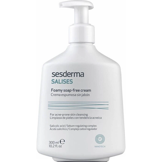 Sesderma Salises Foamy soap-free cream Rensegel til at behandle akne 300 ml - 300 ml