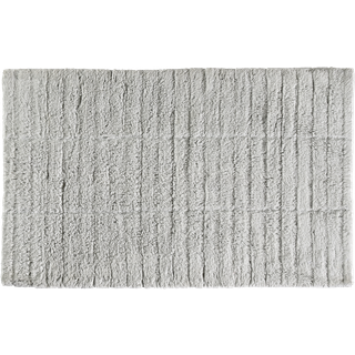 Tiles Bademåtte fra Zone Denmark - Soft Grey farve - 100% Bomuld/1800 g