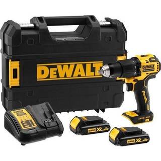Slagskruetrækker / bor DeWalt DCD709S2T-QW; 18 V; 2x1,5 Ah batt.