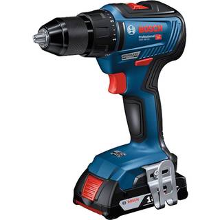 Bosch GSR 18V-55 Bore-/skruemaskine med 3 stk. 5,0Ah batteri, lader og L-BOXX
