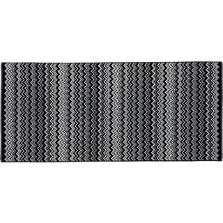 Missoni Bath Linens - 'Keith' bath mat in Black And White 100%CO