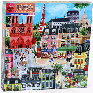 Eeboo puslespil Paris - 1000 brikker