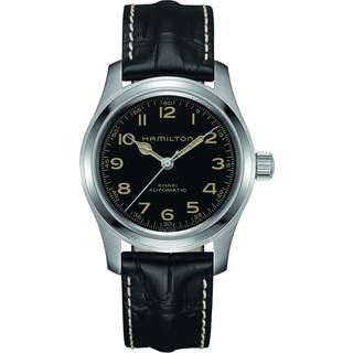 Hamilton H70605731 Sort/Læder Ø42 mm